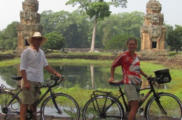 Cycling in Angkor