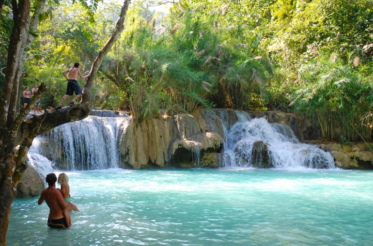 Luang Prabang - Kuang Si Waterfalls