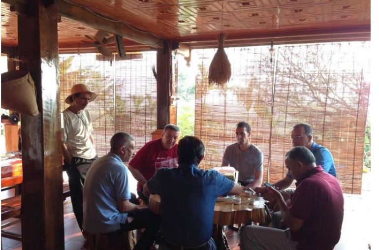 Having-meal-at-local-people-house