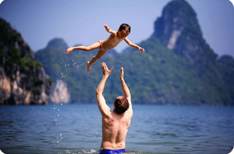 swimming