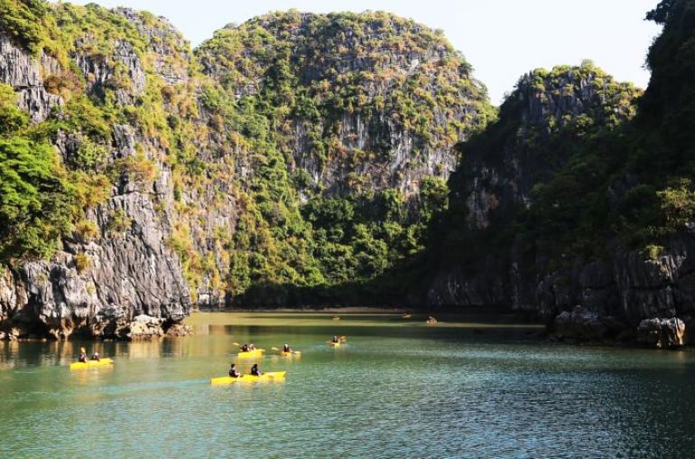 Kayaking
