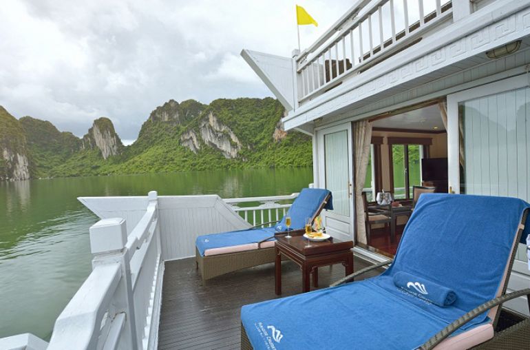 Terrace suite balcony