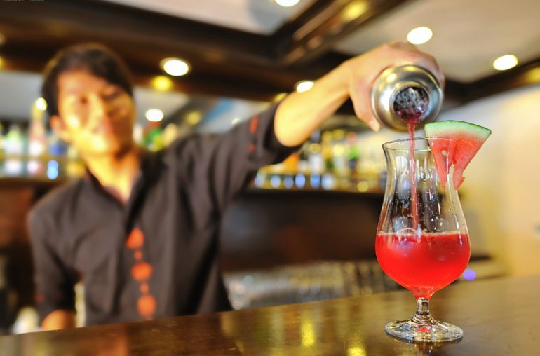 Welcome drinks