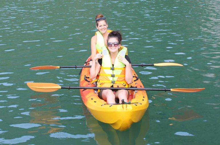 Kayaking