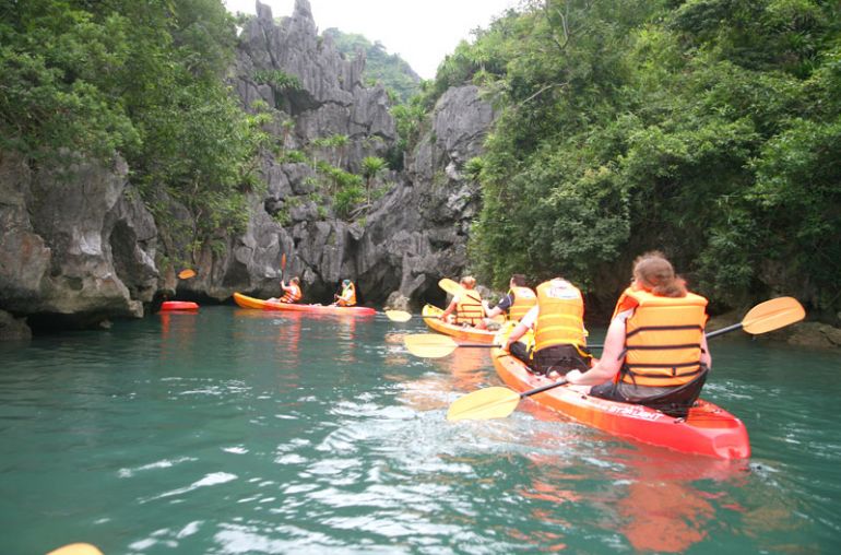 Kayaking