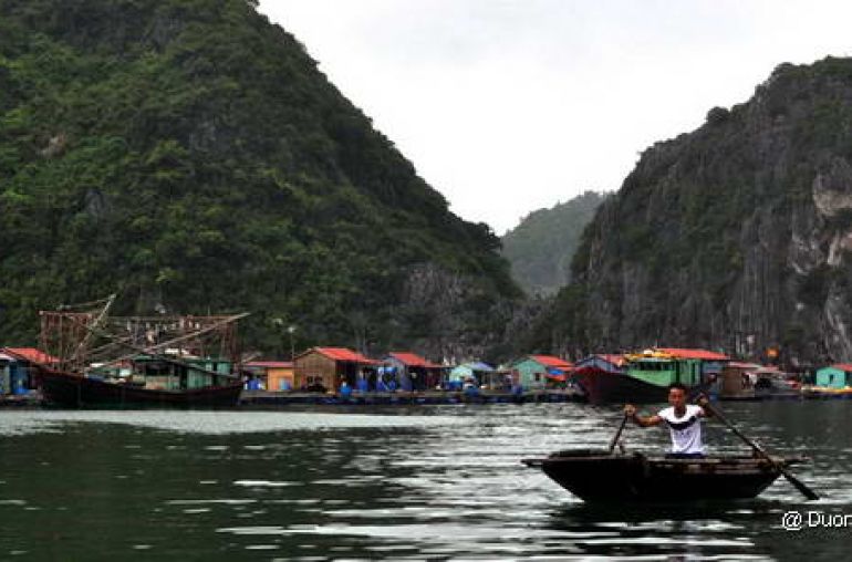 Floating village