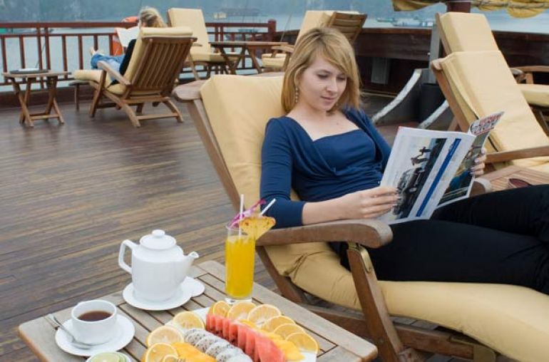 Cruise sundeck